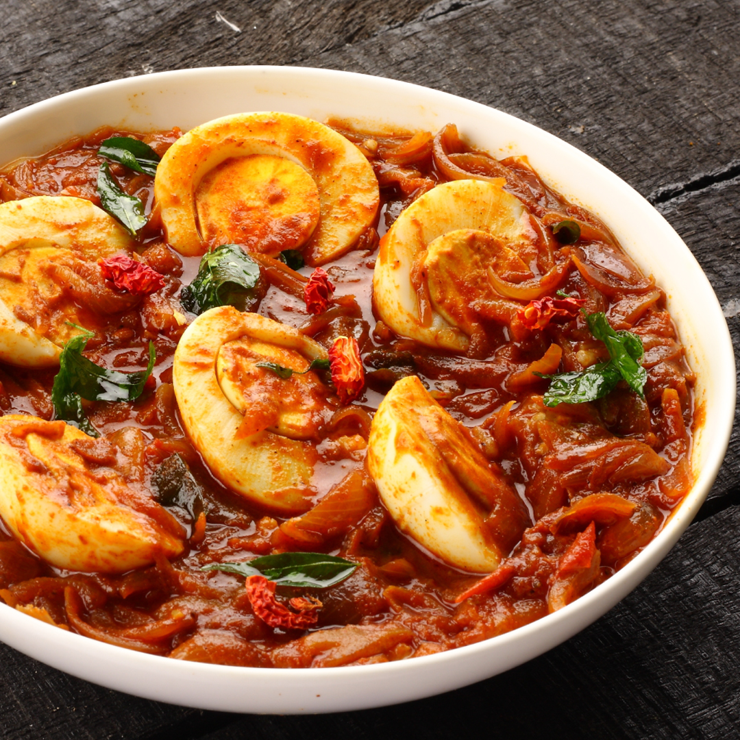 Egg masala Thali